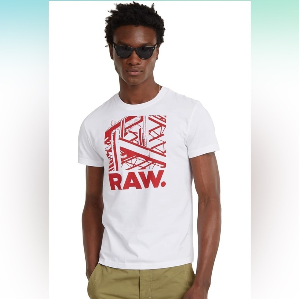 G-STAR RAW Men's Raw Construction T-Shirt S